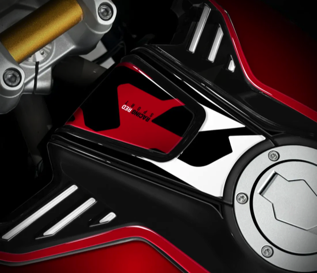 Gas Cap Upper Protection Sticker for BMW F 450 GS 2026 FM-1223_red1