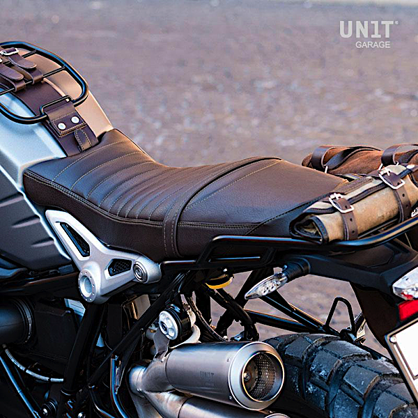 バンザイ・モーター・ワークス | R nineT 快適シート | ブラウン ブラック 革製